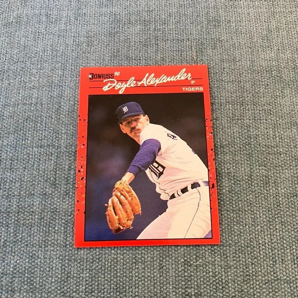 1990 Donruss Detroit Tigers Baseball Card Trading Card